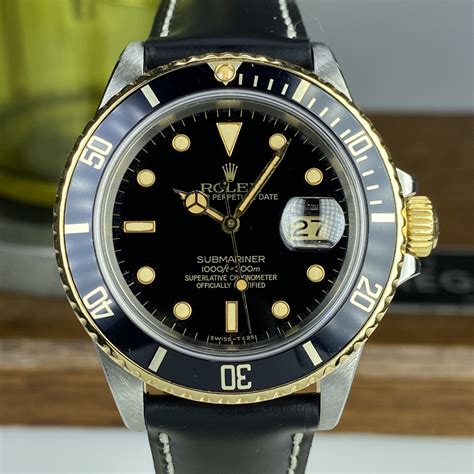 rolex submariner two tone weight